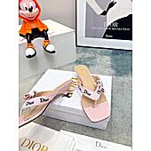 US$99.00 Dior 3cm High-heeled slippers for women #813095