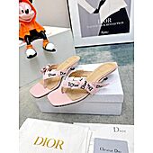 US$99.00 Dior 3cm High-heeled slippers for women #813095