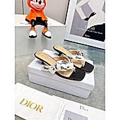 US$99.00 Dior 3cm High-heeled slippers for women #813096