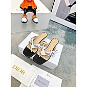 US$99.00 Dior 3cm High-heeled slippers for women #813096