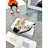 US$99.00 Dior 3cm High-heeled slippers for women #813096
