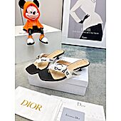 US$99.00 Dior 3cm High-heeled slippers for women #813096