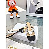 US$99.00 Dior 3cm High-heeled slippers for women #813096