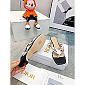 US$99.00 Dior 3cm High-heeled slippers for women #813096