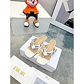 US$99.00 Dior 3cm High-heeled slippers for women #813097
