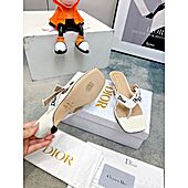 US$99.00 Dior 3cm High-heeled slippers for women #813097