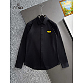 US$37.00 Fendi Shirts for Fendi Long-Sleeved Shirts for men #813502