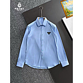 US$37.00 Prada Shirts for Prada long-sleeved shirts for men #813572