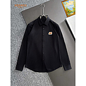 US$37.00 HERMES shirts for HERMES long sleeved shirts for men #813654