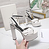 US$126.00 YSL 12cm High-heeled shoes for women #813940