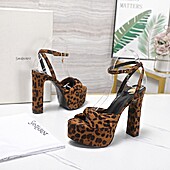 US$126.00 YSL 12cm High-heeled shoes for women #813943